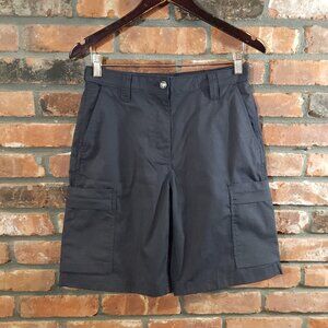 GAP Delta Airlines Gray 9" Ripstop Cargo Shorts Employee Uniform Women's 4 NWT